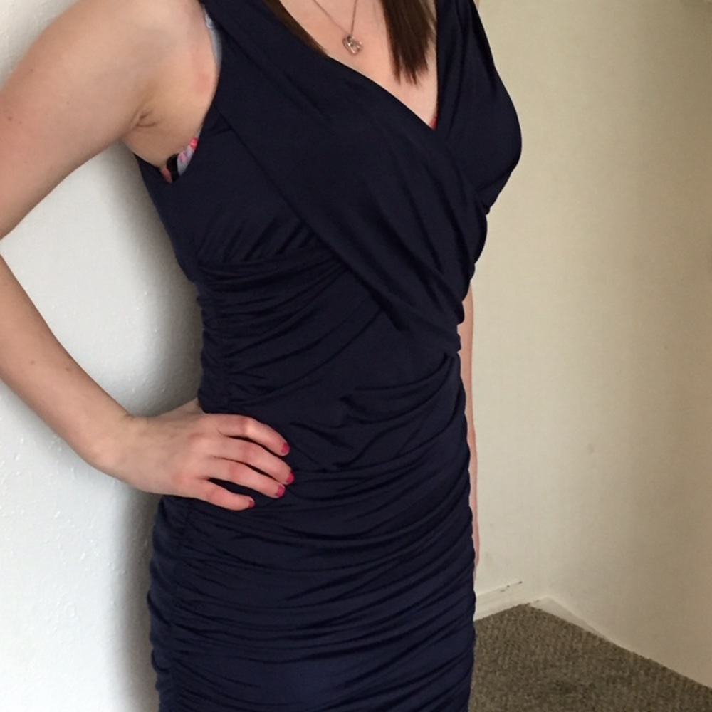 Windsor Navy Blue Formal Dress